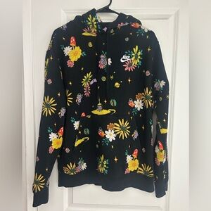 Nike Sportswear Club Floral Galaxy Hoodie Medium
